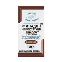 Финадон гранулы гомеопатические фл 20г фото