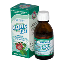 Ринитол Эдас-131 капли гомеопатические 25мл фото