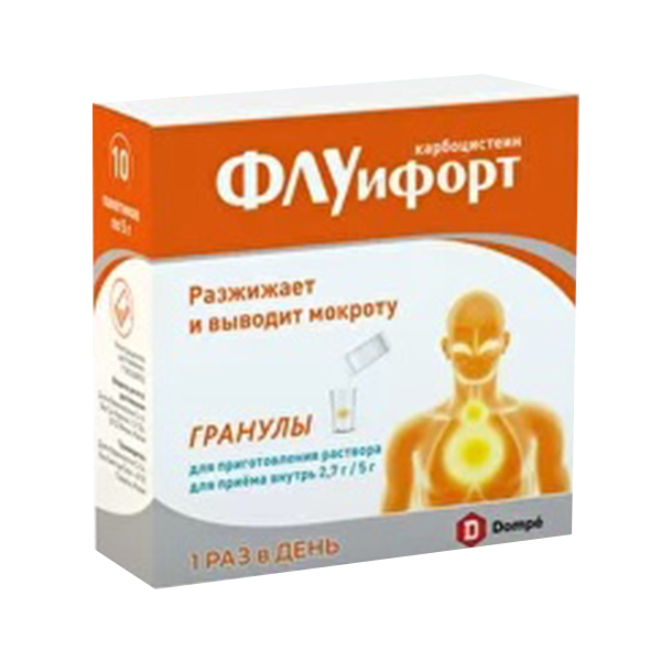 Флуифорт гранулы 2,7г/5г фото