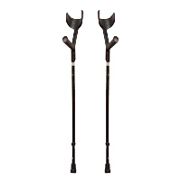 Костыли с подлокотной опорой регулируемой длины фото