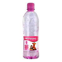 Вода минеральная "Малышка" детская негазированная 0,5л фото