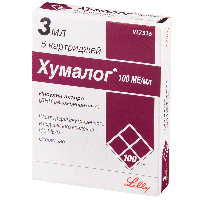 Хумалог раствор для инъекций 100МЕ/мл картридж 3мл фото