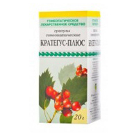 Кратегус-плюс гранулы гомеопатические фл 20г фото