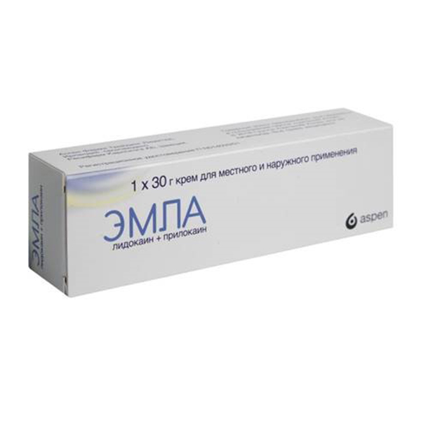 Эмла крем 25мг/г+25мг/г 30г фото