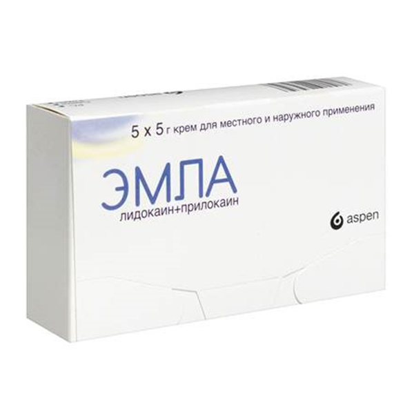 Эмла крем 25мг/г+25мг/г 5г фото