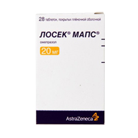Лосек МАПС таблетки 20мг фото