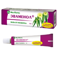 Эваменол мазь назальная 1%+1% 15г фото