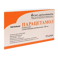 Парацетамол суппозитории 100мг фото