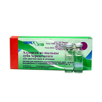 Аллерген из пыльцы дуба черешчатого для диагностики и лечения раствор для инъекций 10000PNU/мл 5мл фото