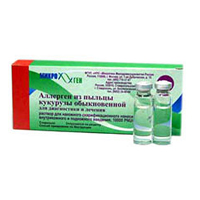 Аллерген из пыльцы кукурузы обыкновенной для диагностики и лечения раствор для инъекций 10000PNU/мл 5мл фото