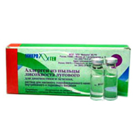 Аллерген из пыльцы лисохвоста лугового для диагностики и лечения раствор для инъекций 10000PNU/мл 5мл фото