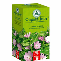 Алтея корни сырье 75г фото