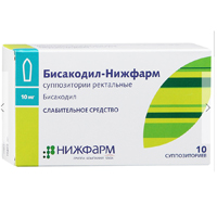 Бисакодил-Нижфарм суппозитории 10мг фото