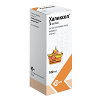 Халиксол раствор 3мг/мл 100мл фото