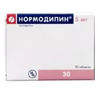 Нормодипин таблетки 5мг фото