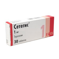 Сетегис таблетки 1мг фото
