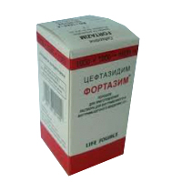 Фортазим порошок для приготовления инъекционного раствора 1г фото