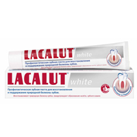 Зубная паста "Lacalut White" 50мл фото