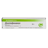 Диклофенакол крем 1% 20г фото