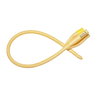 Катетер Фолея уретральный 3-х ходовой бал.-30мл СН22 силик.-латекс фото