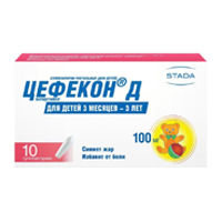 Цефекон Д суппозитории 100мг фото