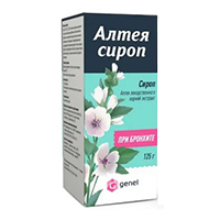Алтея сироп сироп 125г фото
