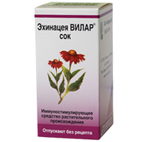 Эхинацея Вилар сок 50мл фото