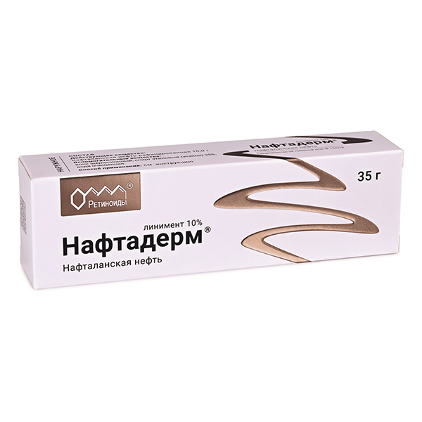 Нафтадерм линимент 10% 35г фото