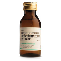 Медицинский антисептический раствор раствор 95% 100мл фото
