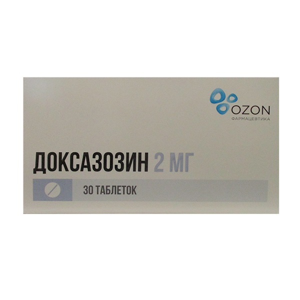 Доксазозин таблетки 2мг фото