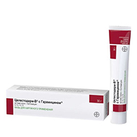 Целестодерм-В с Гарамицином мазь 0,1%+0,1% 30г фото