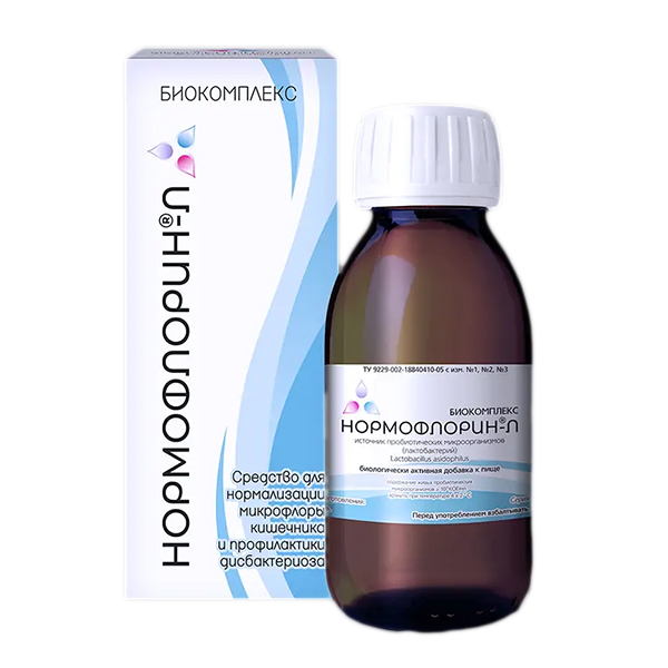 Нормофлорин-Л Биокомплекс жидкость 100мл фото
