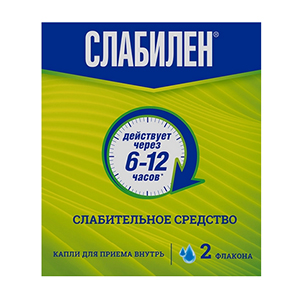 Слабилен капли 7,5мг/мл 15мл фото