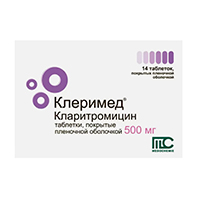 Клеримед таблетки 500мг фото