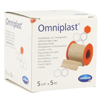 Пластырь "Omniplast" фиксирующий из текстильной ткани цвет кожи 5м х 5см фото