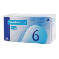 Иглы "НовоФайн" 31G 6мм фото