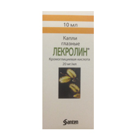 Лекролин капли глазные 20мг/мл 10мл фото