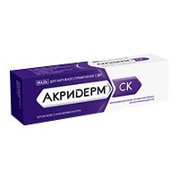 Акридерм СК мазь 0,05%+3% 30г фото
