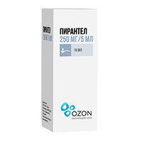 Пирантел суспензия 250мг/5мл 15мл фото