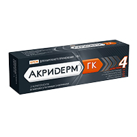 Акридерм ГК крем 0,05%+0,1%+1% 15г фото