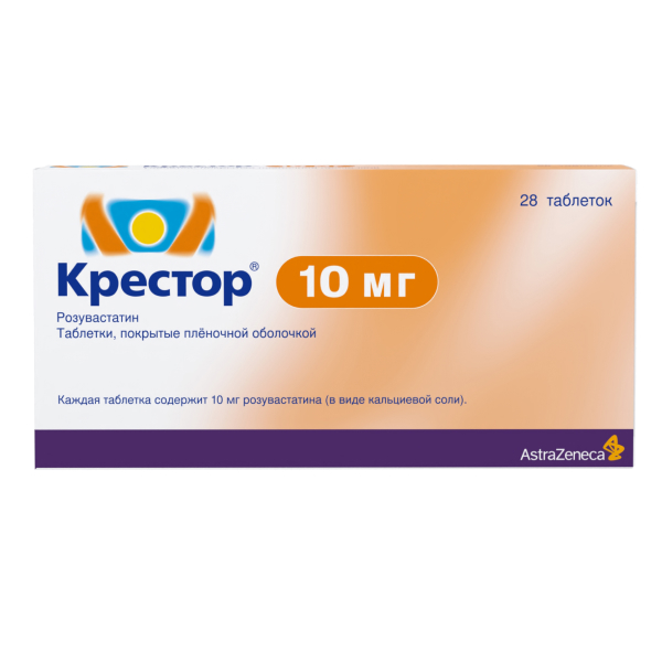 Крестор таблетки 10мг фото