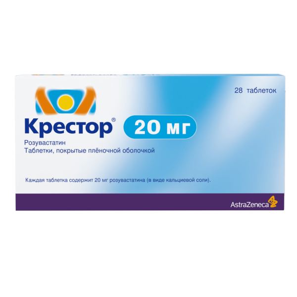 Крестор таблетки 20мг фото