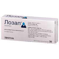 Лозап таблетки 12,5мг фото