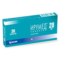 Ирумед таблетки 20мг фото