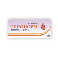 Тенонорм таблетки 50мг/12,5мг фото