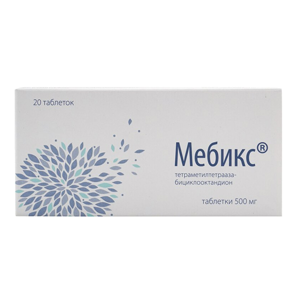 Мебикс таблетки 500мг фото