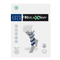 Гольфы "Relaxsan" "Cotton Socks с хлопком" (арт. 820) 1 класс компрессии цвет черный размер L фото
