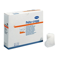 Бинт эластичный "Peha-crepp" фиксирующий 4 м х 4 см фото