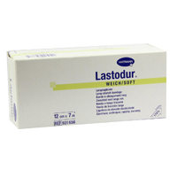 Бинт "Lastodur" мягкий компресион цв кожи с зажимами 7 м х 12 см фото