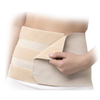 Бандаж брюшной универсальный на застежке-липучке фото